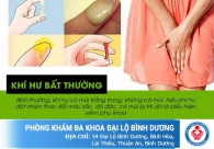 Nguyên nhân bị khí hư bất thường