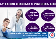 Bác sĩ phụ khoa giỏi tại Bình Dương