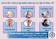 Nguyên nhân bị khô khi quan hệ và cách chữa
