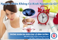 Nguyên nhân không có kinh nguyệt là gì?