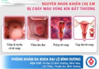Chảy máu tử cung bất thường nguy hiểm như thế nào