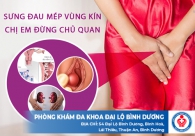 Sưng mép vùng kín chị em đừng chủ quan