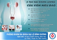 Viêm niệu đạo ở nữ giới – Đừng xem thường