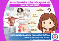 Tại sao quan hệ đau bụng dưới nguyên nhân cần biết