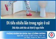 Tiểu nhiều ở phụ nữ là dấu hiệu bệnh gì