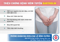 Viêm tuyến bartholin có nguy hiểm không?