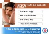 Tìm hiểu về tình trạng yếu sinh lý ở nữ giới