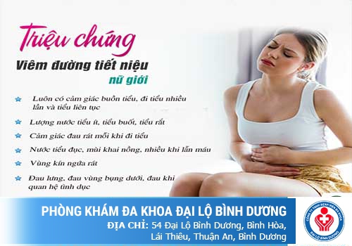Một số triệu chứng viêm đường tiết niệu ở nữ giới (ảnh minh họa)