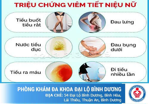 Dấu hiệu viêm đường tiểu ở nữ giới